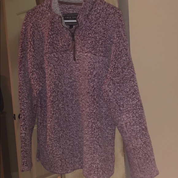 TRUE GRIT Sherpa pullover large - Picture 4 of 5